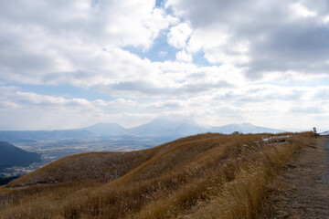 熊本阿蘇　大観峰からの風景