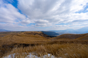 熊本阿蘇　大観峰からの風景