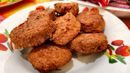 meatballs with sauce on a plate