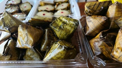 a food prepared and made from glutinous rice and consumed in Chinese cuisine