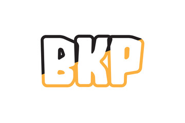 BKP Initial Vector Logo Design