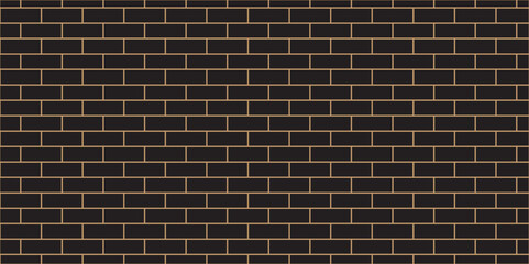 Dark black brick wall cement background. old block stone construction abstract concrete seamless brickwork background.