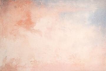 An abstract watercolor texture with warm undertones, featuring a light backdrop suitable for creative projects. A vintage background that blends soft pink, beige, and blue hues.