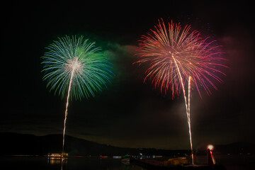 山中湖花火大会