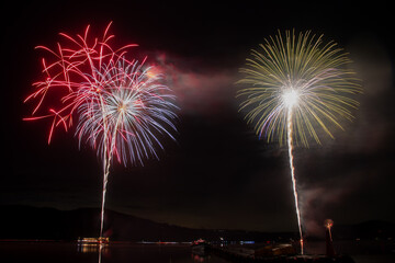 山中湖花火大会