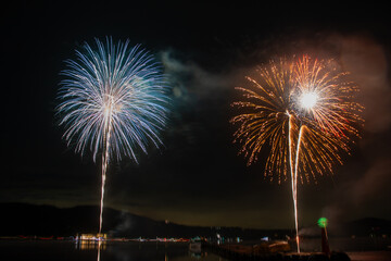 山中湖花火大会