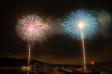 山中湖花火大会