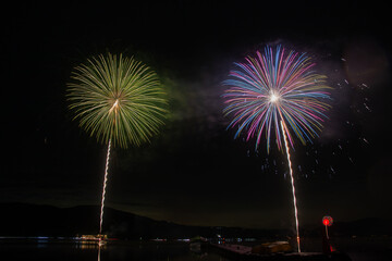 山中湖花火大会