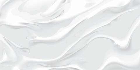 Naklejka premium Abstract white wavy background. Computer generated graphics.