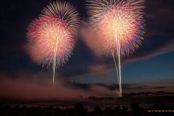 とても有名な長岡の大花火