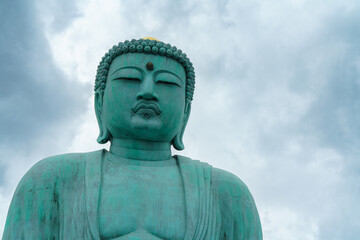 Golden Buddha Statue in Asia