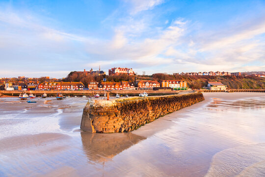 Folkestone Harbour at Sunrise