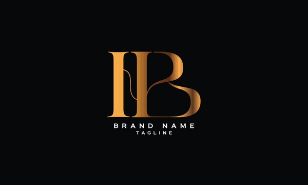 HPB, HBP, PHB, PBH, BPH, BHP, HB, BH, Abstract initial monogram letter alphabet logo design
