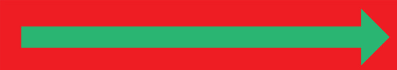 Arrow icon. Black arrow pointing to the right. Black direction pointer.