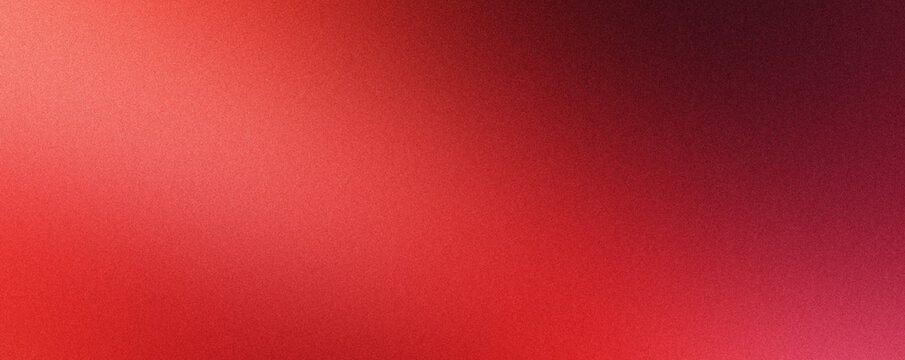 Retro Red Gradient with Grainy Texture