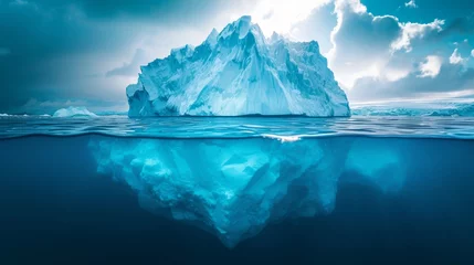 Foto op Canvas Iceberg in the ocean © Media Srock