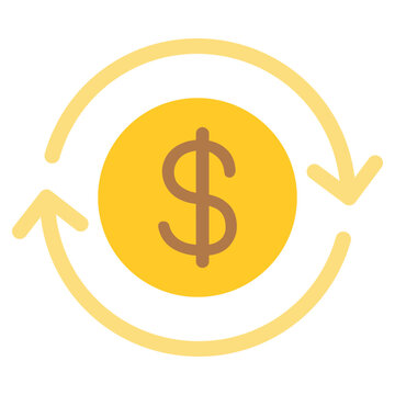 Currency exchange icon