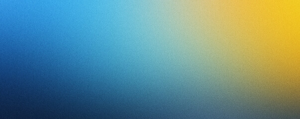 Grungy Gradient Blue to Yellow Background