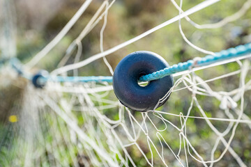 Fishing net buoy in outdoor.