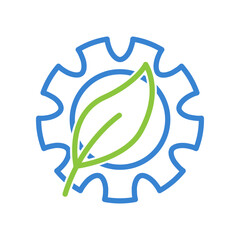 Awesome Gear Logo Design vector