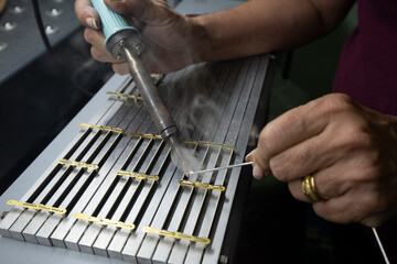 worker, work, hand, mechanic, tool, metal, car, woman, equipment, working, repair, industry, workshop, factory, hands, construction, people, steel, machine