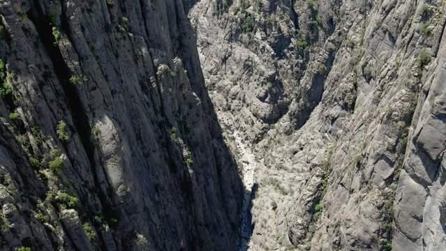 Tazi Canyon Bilgelik Vadisi in Manavgat, Antalya, Turkey. Amazing landscape and cliff.