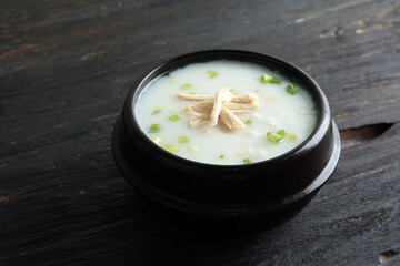 Dakjuk Korean Rice Chicken Porridge
