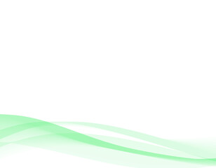 ウェーブデザインのフレーム背景　4