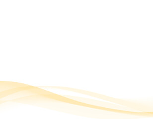 ウェーブデザインのフレーム背景　3