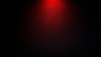 Black anthracite background, red light, space for text