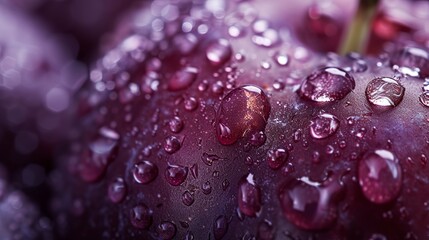 Close up of plum