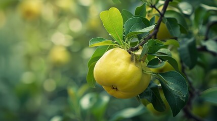 Close up of Quince