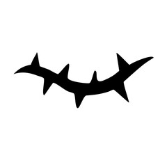 Thorns Silhouette Illustration 