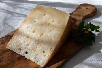 Spanish hard manchego, cow, sheep and goat cheese