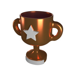 bronze trophy