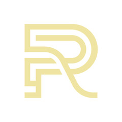 Monogram R design vector logo. Monogram initial letter mark R logo design. Monogram design vector logo. Monogram initial letter mark R logo design. Simple R monogram. Monogram R design logo