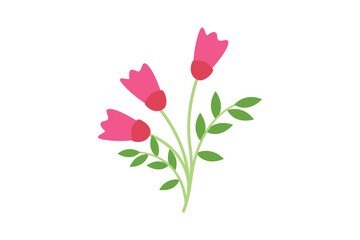 Spring Korean Style Sticker Design