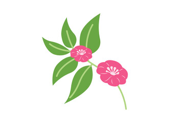 Spring Korean Style Sticker Design