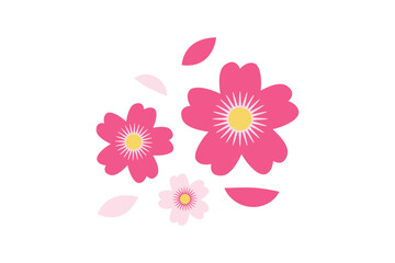 Spring Korean Style Sticker Design