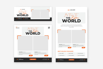 Travel Social media template