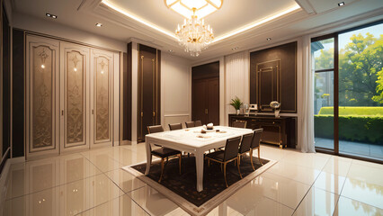 bathroom interior with bathtub