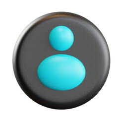 Profil 3d icon 