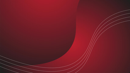 Red gradient background wallpaper vector image for backdrop or presentation