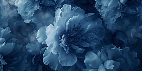 peony floral pattern