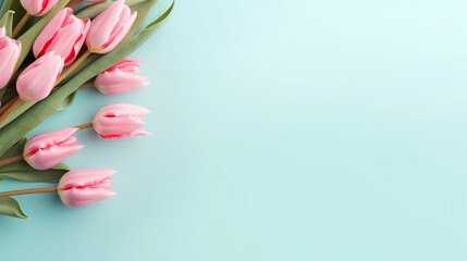 Women's day background with copy space