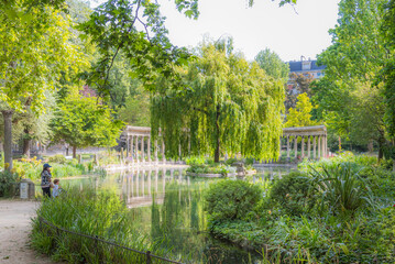 Parc Monceau Paris France