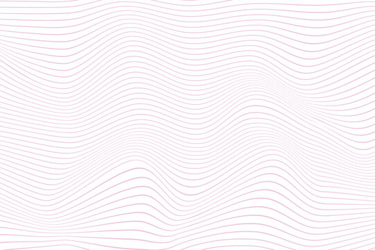Thin linear abstract curved wavy vertical pattern for background, EPS10 vector design