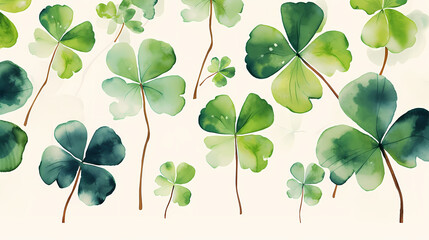 Happy St. Patrick's Day background holiday illustration