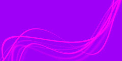 pink lights and curvy wavy at night. purple background