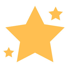 Three Star Shape Symbol ornament